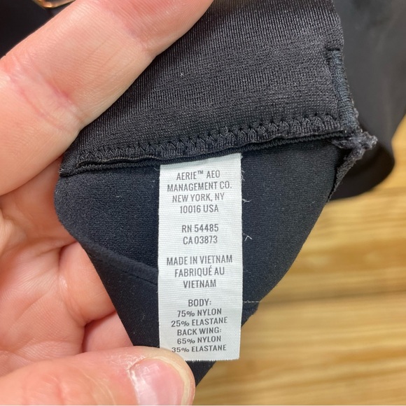 Aerie Womens 38DD Bra Real Me Wireless Black Adjustable Bra - Picture 5 of 6